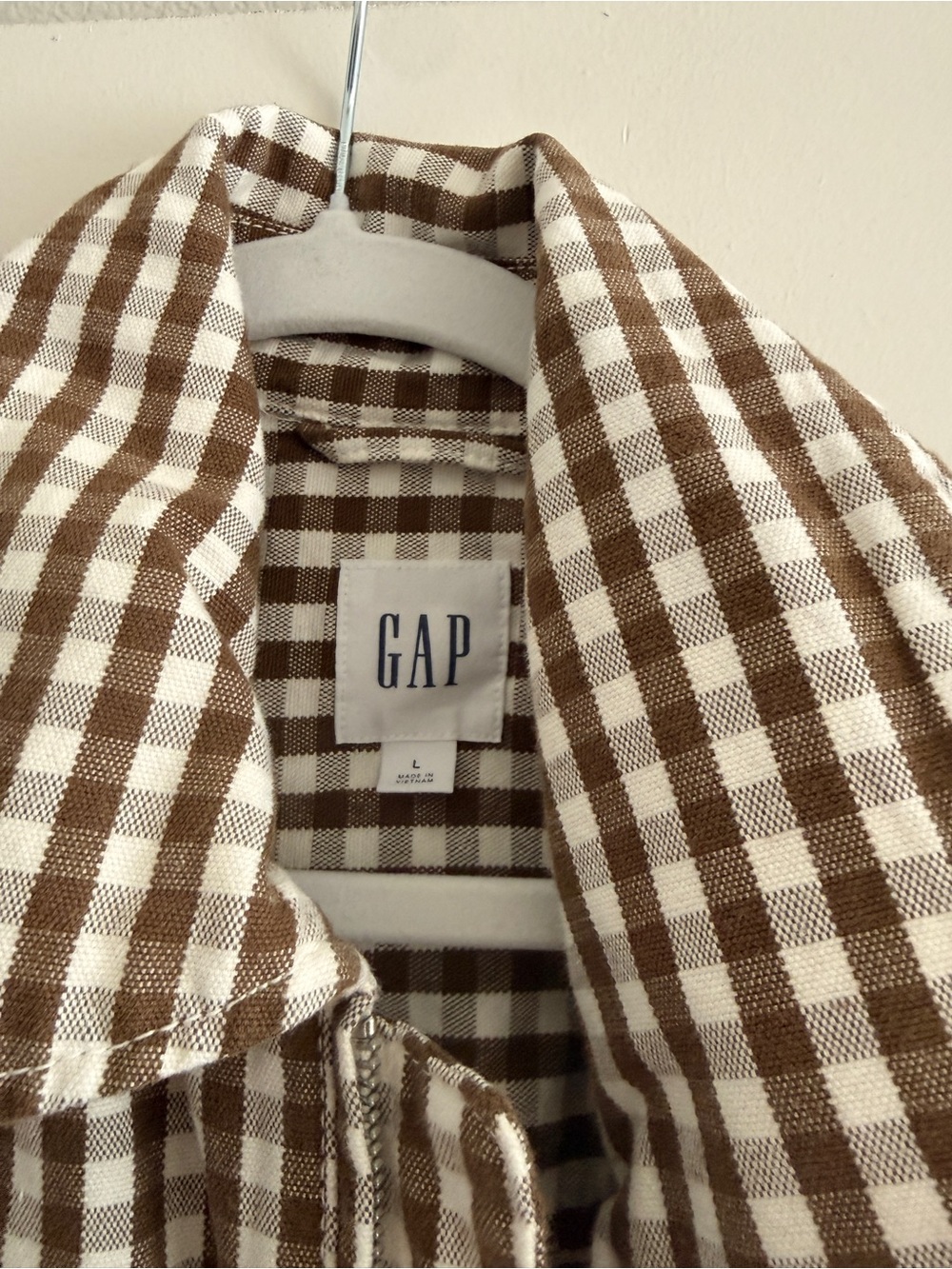 GAP Factory Relaxed Cropped Canvas Barn Jacket - Picture 2 of 3